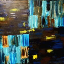 Oil Painting Barn Wall
