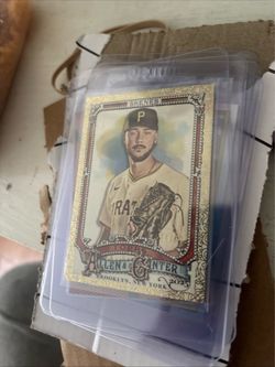 PAUL SKENES 2025 ALLEN & GINTER GOLD FOIL FILAGREE CARD 14/50 PITTSBURGH PIRATES