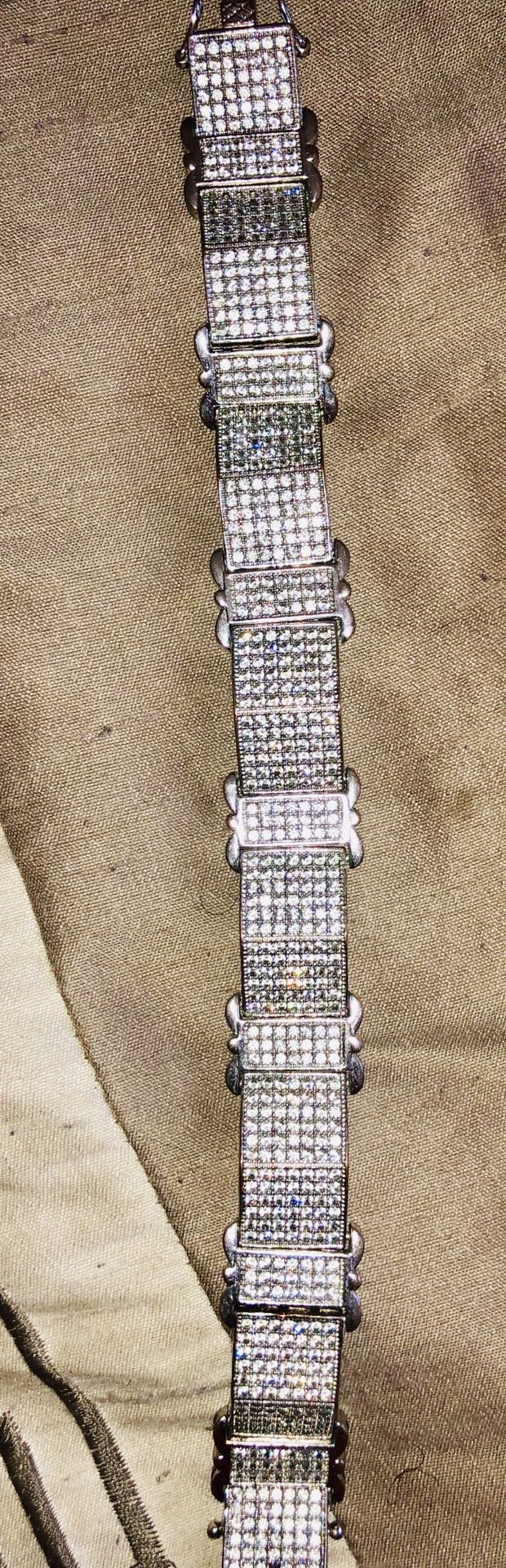 Sterling silver 925 men’s bracelet NICE