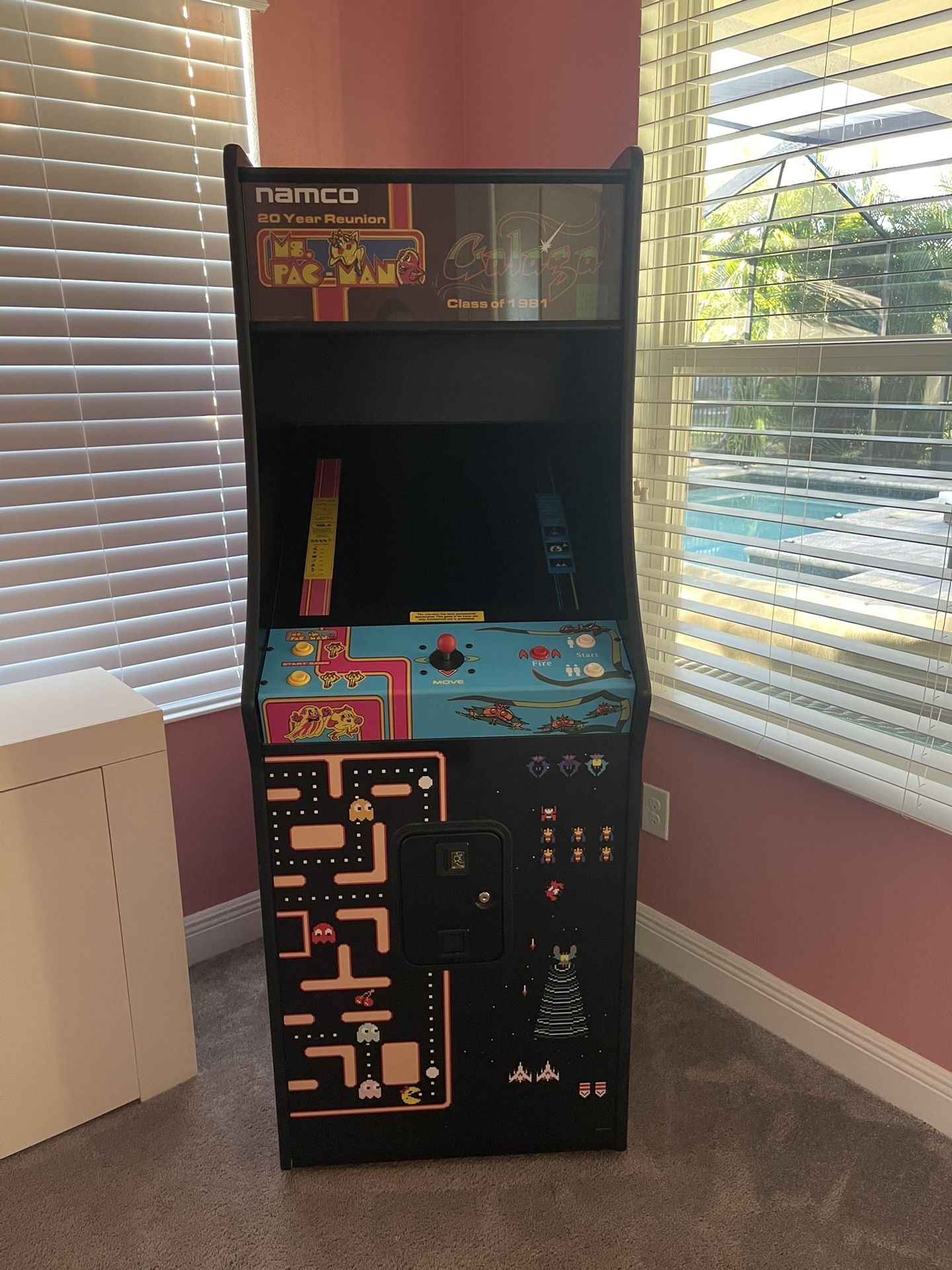 Ms. Pac-Man Galaga Arcade