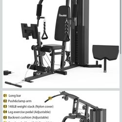 SincMill Home Gym Multifunctional Full Body Workout Equipment for Home Exercise Fitness