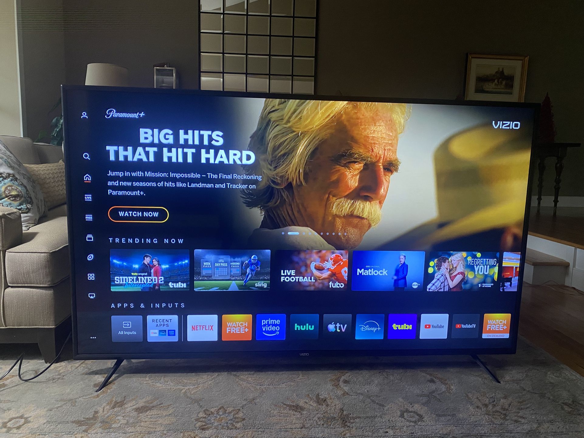 75" Vizio V755-G4 4K UHD SmartTV New Backlight