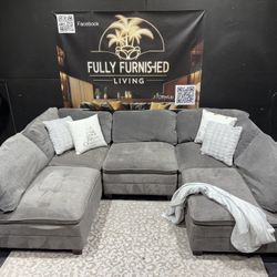 Sectional/couch/sofa,70x108x70,color:grey, delivery Available 🚚  