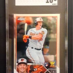 Adley Rutschman Rookie Mint 10 SGC 2023 Topps Chrome 