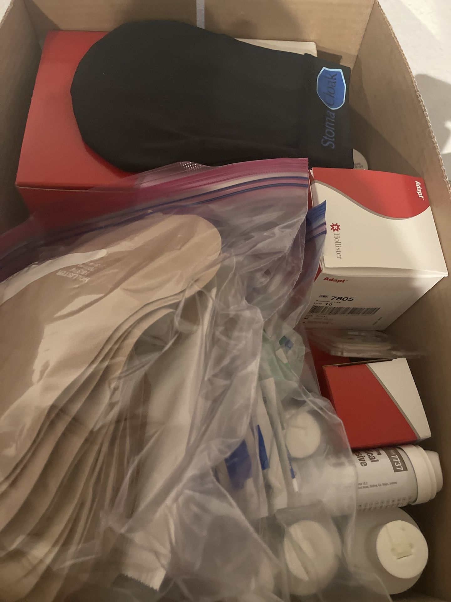 Box Of Hollister Supplies