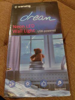 Neon LED Wall Light