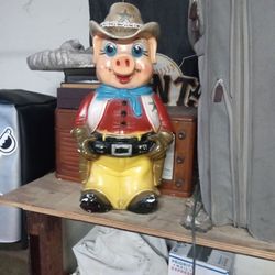Vintage Porky Pig Piggy Bank