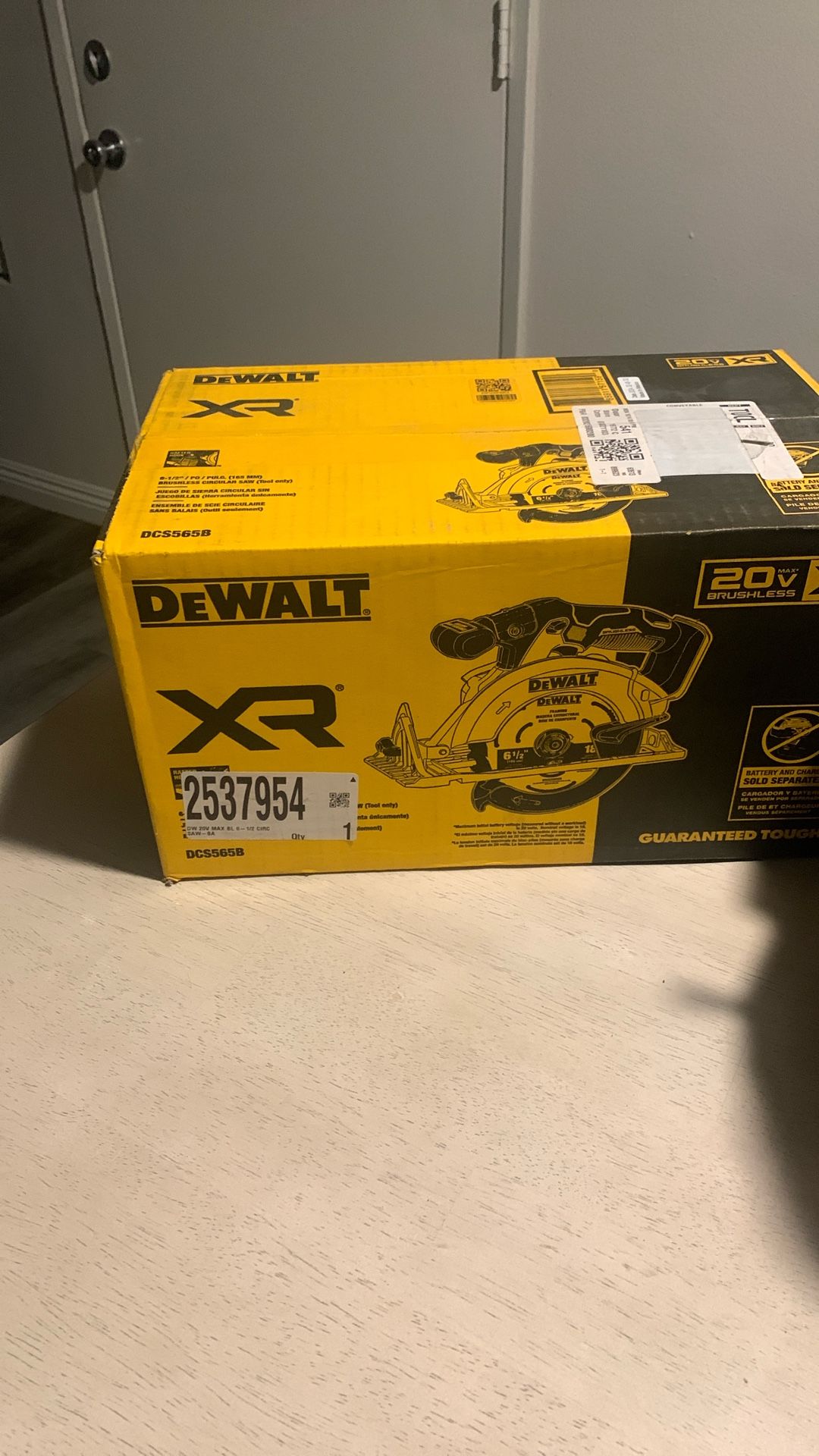 Dewalt XR circular Saw (tool Only) 