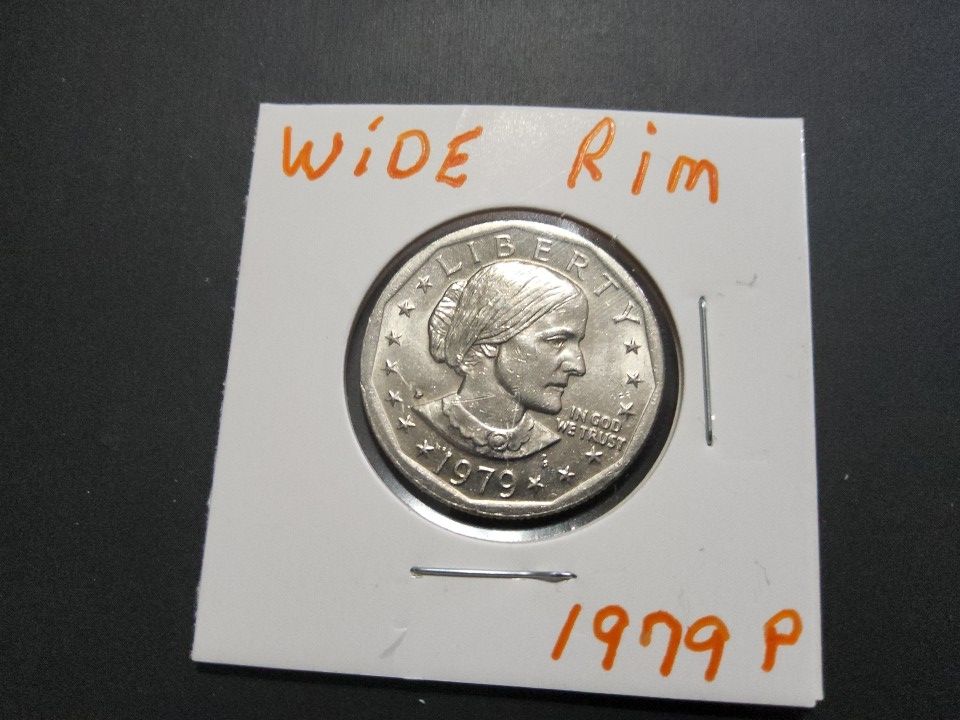1979p Wide Rim Susan B Anthony