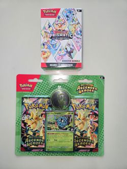 Prismatic Evolutions Ascended Heroes Pokemon Cards