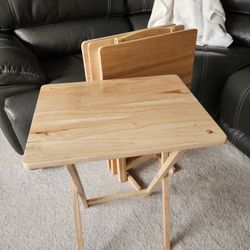 Tv Tray Table Set Of 4