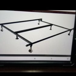 King size bed frame $80
