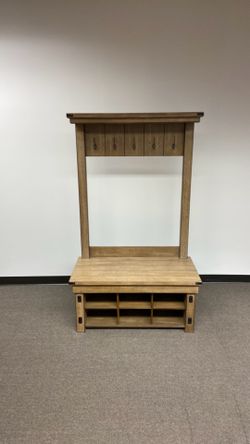 Entryway Rack and Bench