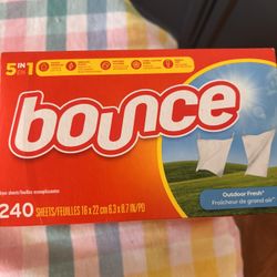 Bounce Dryer Sheets Outdoor Fresh 240 Sheets(8$