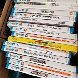 Wii And Wii U Games 10 To 35.00 Each Read Discription 