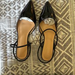 Point Toe Flat Pumps