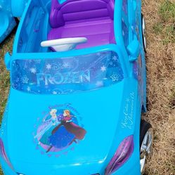 Disney Frozen Mercedes Car For Kids