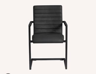 10 pottery barn leather dining chairs