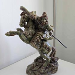 Chinese Warrior Sculpture  OBO