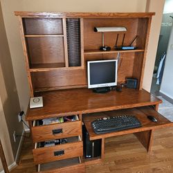 Real Wood Computer Desk For Sale