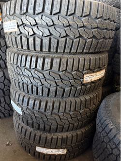 🚨🚘vendo set de llantas Lt 35x12.50 18 hankook