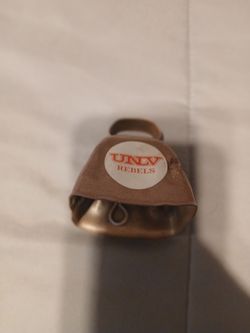Vintage UNLV Copper Cow Bell Excellent Condition