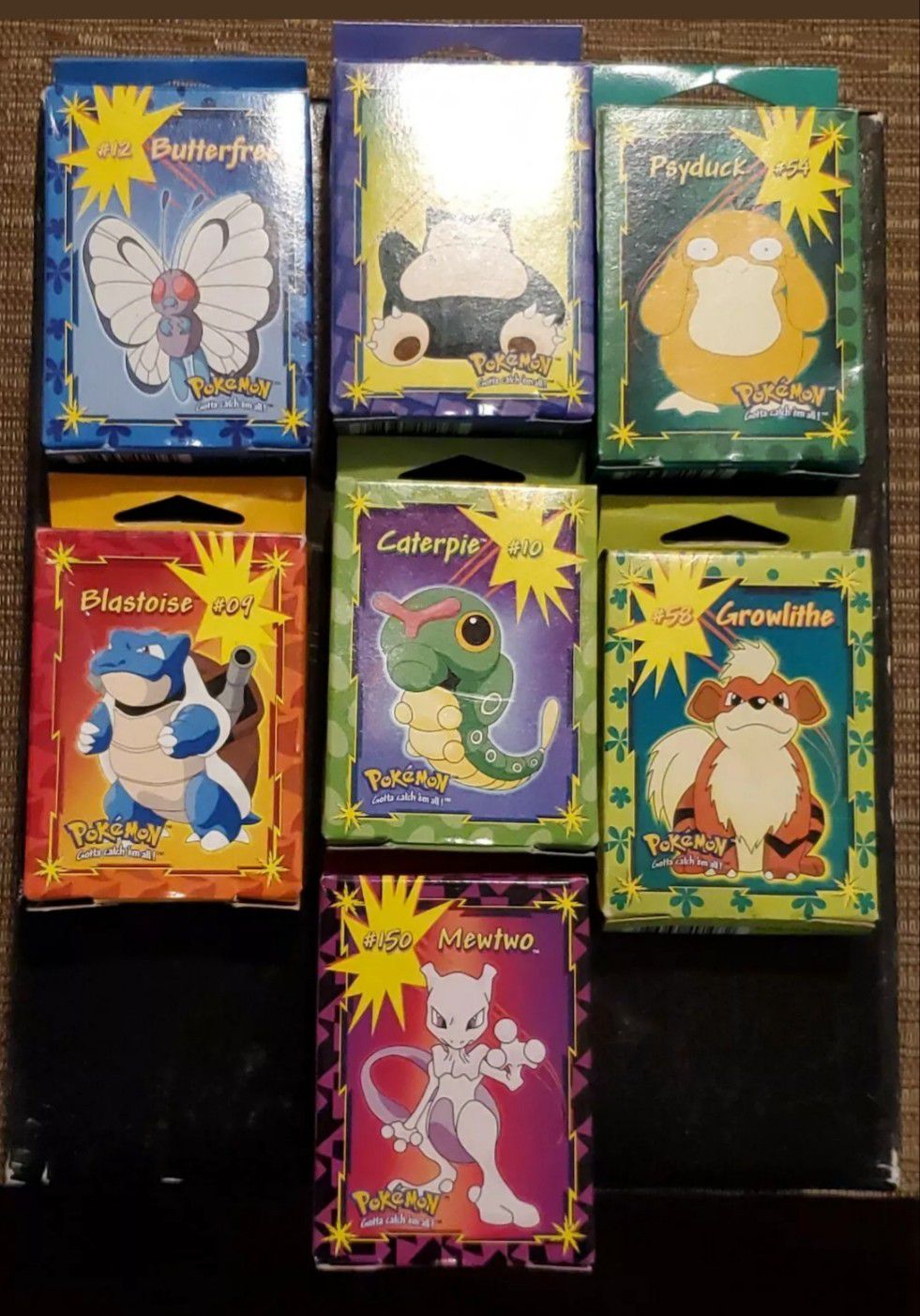 1999 Vintage Pokemon Mini Puzzles 50pcs