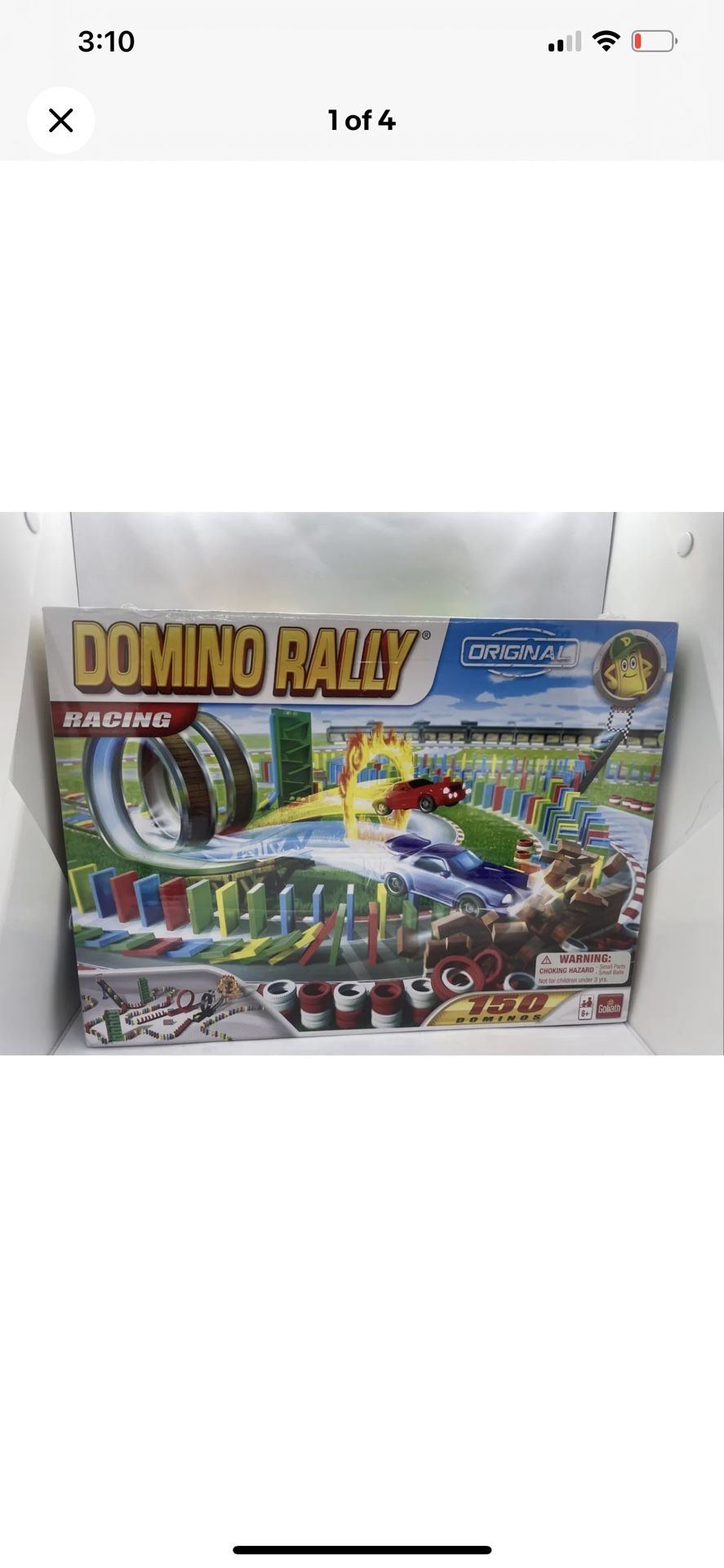 NEW SEAL DOMINO RALLY CRAZY RACE CHAMPION RACE SET 150 DOMINOS STEM LEARNING