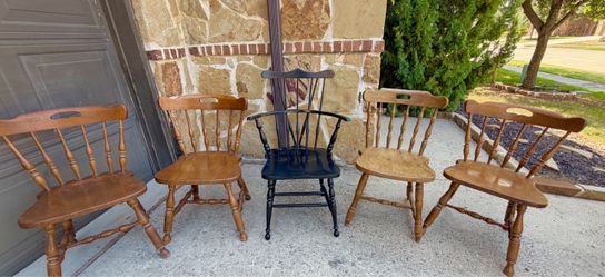 Vintage chairs 7 pieces