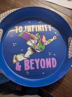 Buzz lightyear plastic tray