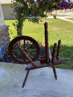 Antique Spinning Wheel