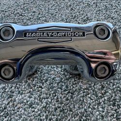 Chrome Harley Davidson Beach Bar With Riser