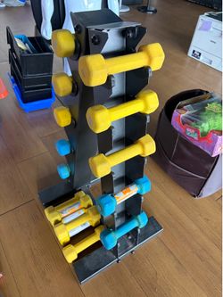 Weight rack with 2 pounds x 16 included