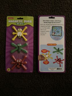 Lakeshore Extra Magnetic Bugs- Set Of 3