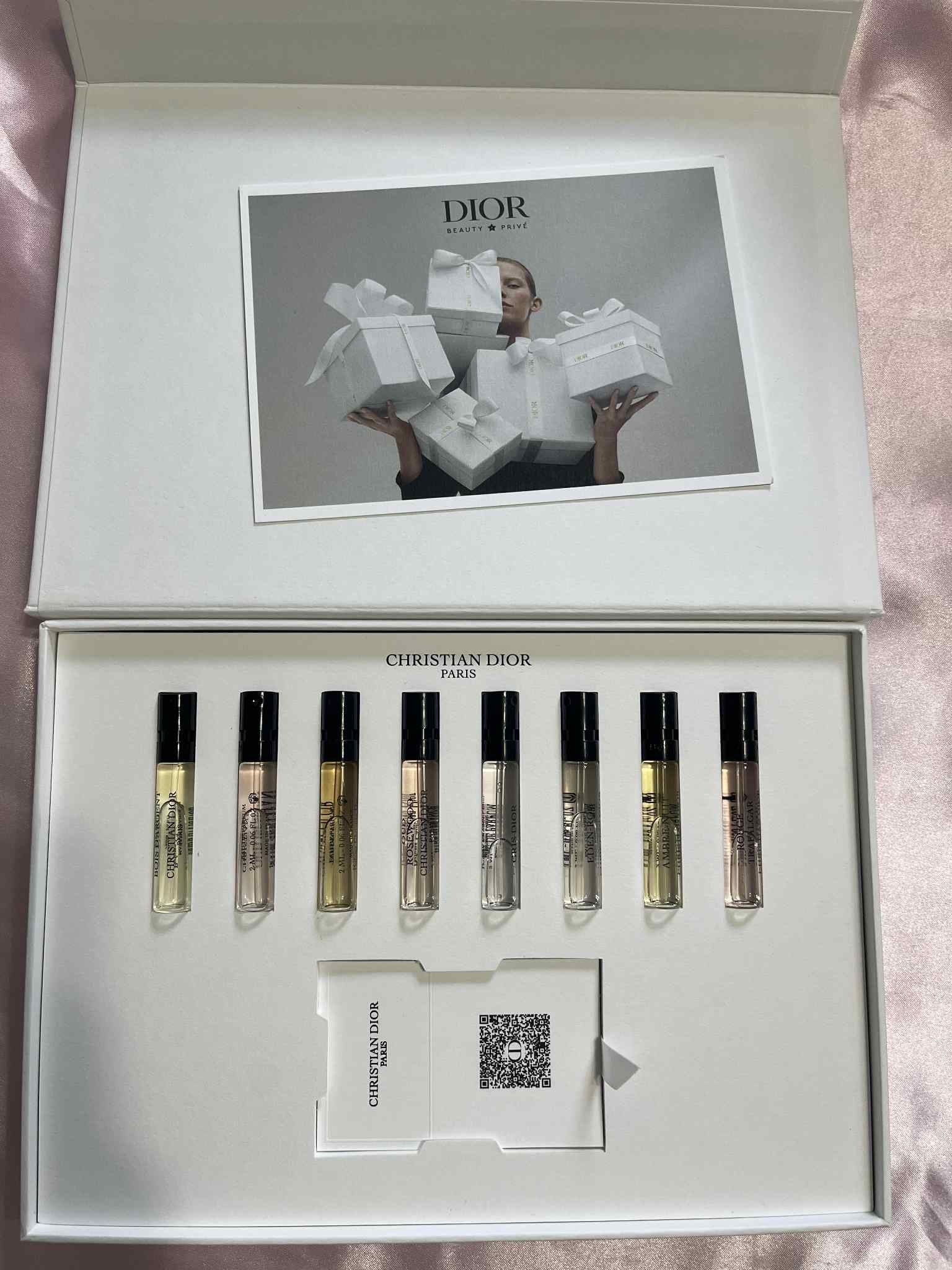 Dior La Collection Privee 8pc Discovery Set 2ml Sample Vials in Giftbox