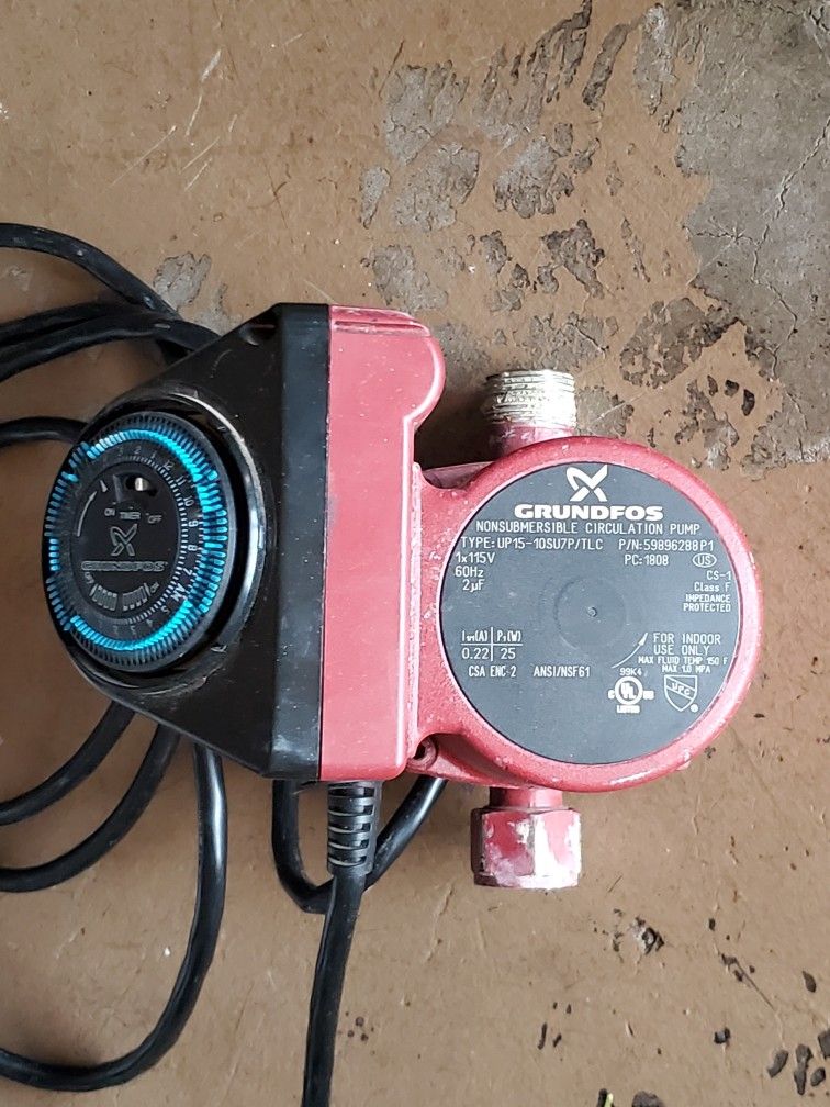 Grundfos Comfort Hot Water Recirculation Pump