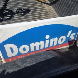 Domino's Pizza Magnet Roof Sign 