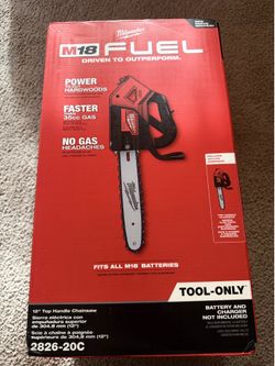 Milwaukee M18 FUEL 14inch Top Handle Chainsaw (Bare Tool)