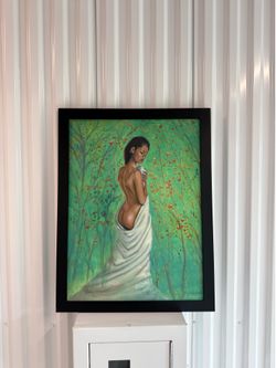Original Painting - "Jade Vision" by Faye Hedera