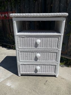 Vintage Tall 3 Drawer Swivel top Chest