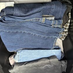 Men’s jeans and Slacks