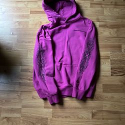 Matty Boy Pink Chrome hearts hoodie Sz M