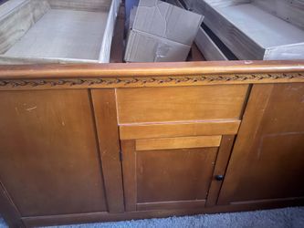 Queen Sized Wooden Bed Frame