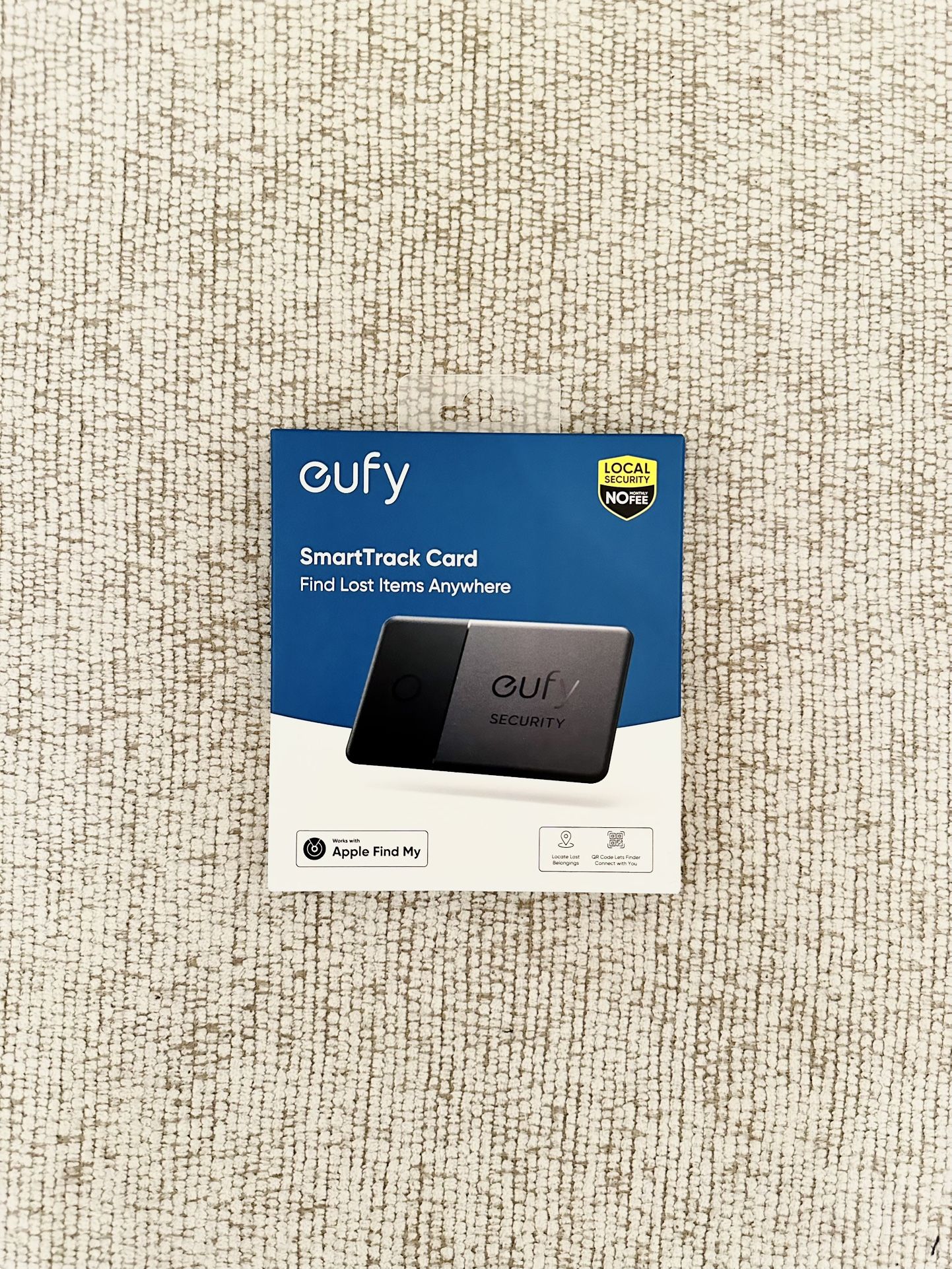 🔥NEW🔥 Eufy SmartTrack Card, Works w/Apple Find My, Wallet Tracker, Bluetooth