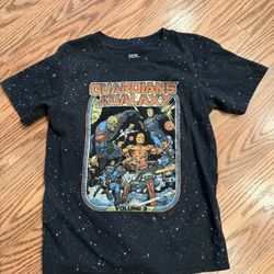 Marvel Guardians Of The Galaxy Boys Shirt Size 7