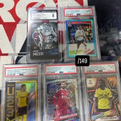 Soccer Card Graded Lot 