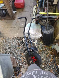 Minibike forks no shock, mm80 forks and bars $40.00