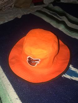 LnewReversible Baltimore Orioles floppy hat only $10 firm￼