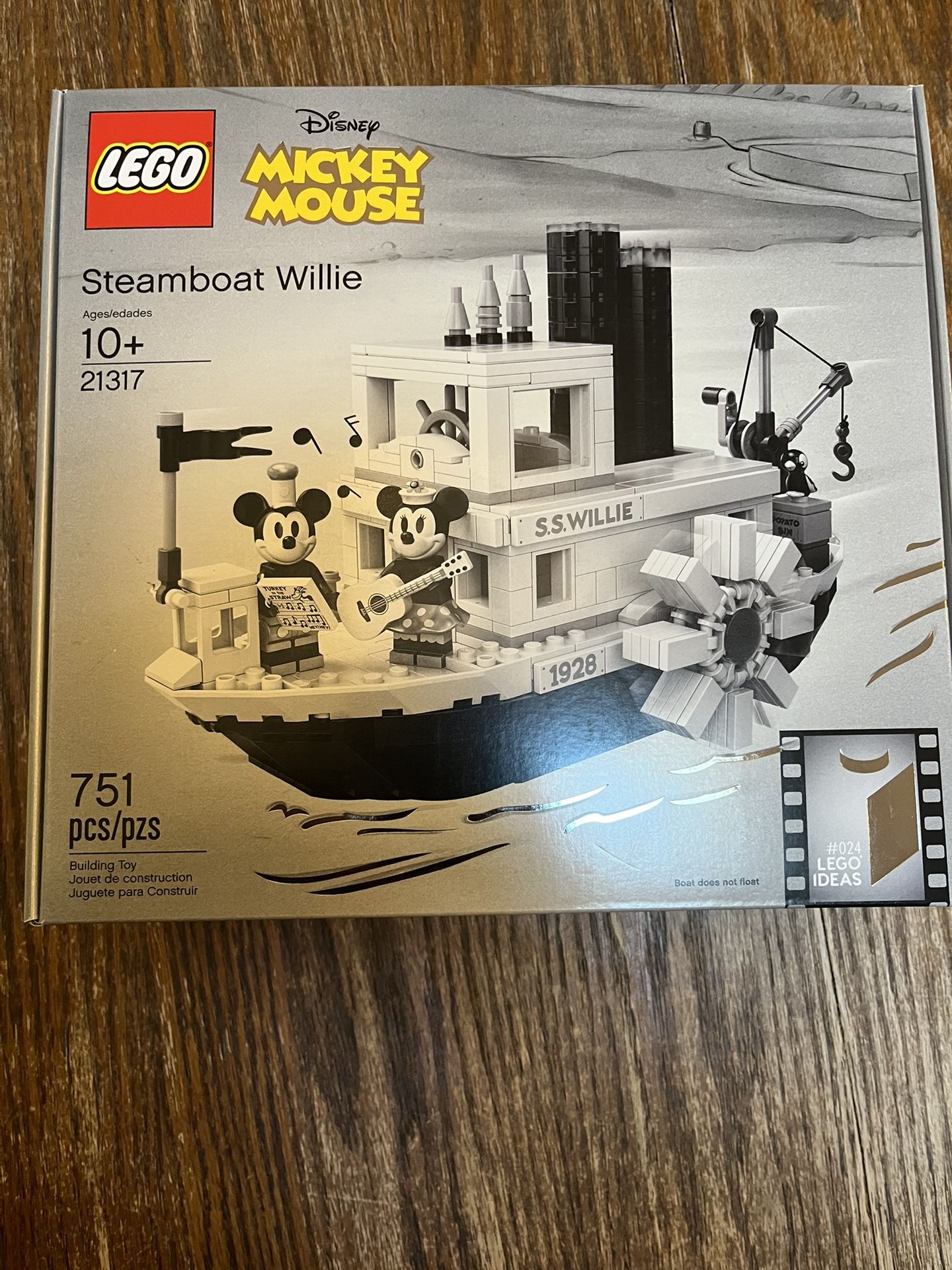 Lego Ideas Steamboat Willie 21317