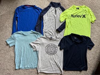 6 Boys shirts - Large 10/12